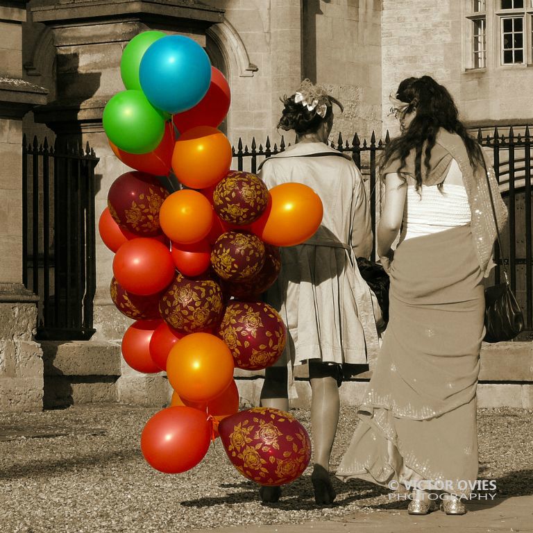 Balloons (Wedding in Oxford)